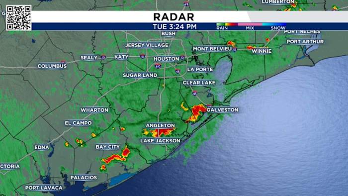 LIVE RADAR: Thunderstorms developing across SE Texas