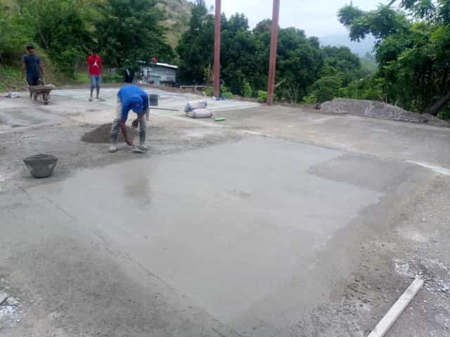 La Ceiba se prepara para tener una cancha deportiva
