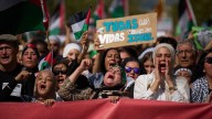 Tens of thousands march in Barcelona to protest against Israel's war in Gaza