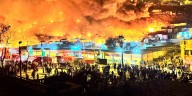 Incendio en San Juan de Miraflores: Senamhi advierte alta contaminación del aire cerca al desastre