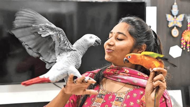 Birds Call Her 'Amma' & Dogs Guard Her: Khammam Woman Who Chose To Live Amidst Furs & Feathers