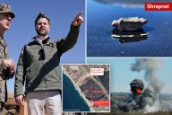 Patrol car hit by shrapnel during Marine Corps live-fire demo at celebration attended by JD Vance