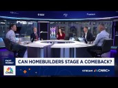 'Fast Money' traders talk pain in the homebuilders space and if a comeback is possible