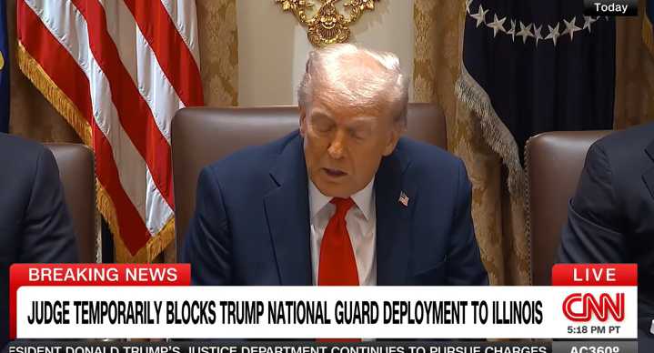 Judge Blocks Trump From Sending Troops To Chicago