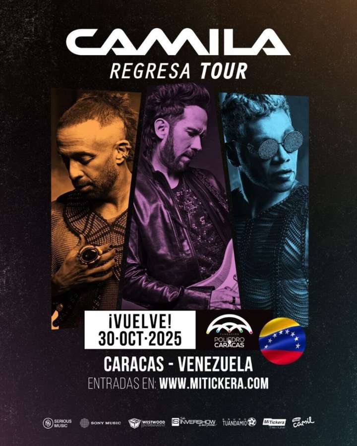 Camila vuelve al Poliedro de Caracas