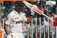 Shan Masood and Abdullah Shafique's half century put Pakistan ahead in the second Test against South Africa