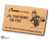 Cartoonist’s take: ‘Jailing enemies’