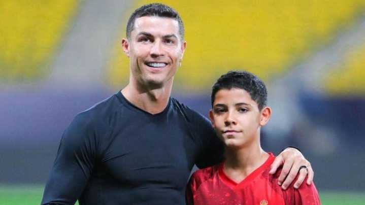 El hijo mayor de Cristiano Ronaldo debuta con la sub