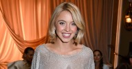 Sydney Sweeney Wore a Silver Naked Dress