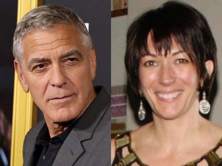 Did Ghislaine Maxwell perform a sex act on George Clooney?