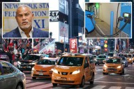 NYC's electric Uber, Lyft drivers should be able to switch to hybrids as city lacks enough EV chargers: taxi advocate