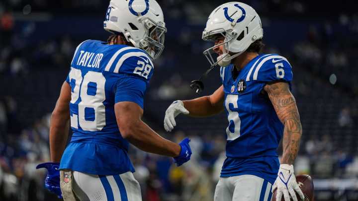 Colts fans chanting MVP for running back Jonathan Taylor vs Titans
