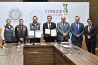 Firman convenio Congreso e INAP para capacitar a personal legislativo
