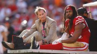 49ers’ Fred Warner ruled out after sustaining ankle injury