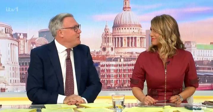 ITV Good Morning Britain paused for breaking news minutes into show