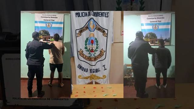 CORRIENTES: Narcomenudeo: Demoraron A Dos “Dealers” De Cocaína En La Vía Pública
