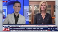 Government shutdown enters day two