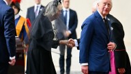 King Charles arrives at the Vatican to meet Pope Leo and pray with him