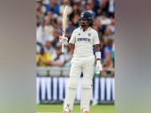 Rahul's resilience helps India to post 121/2 against West Indies