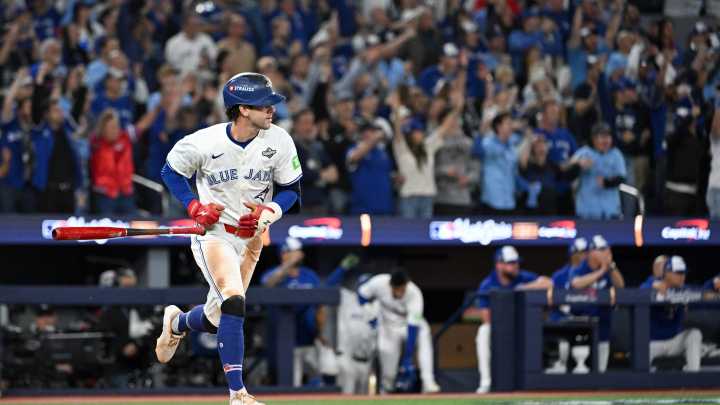 Ernie Clement sends love to Brighton schools before World Series. See his video message