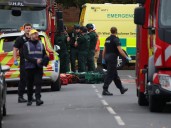 UK police shoot man suspected of car ramming, stabbing near synagogue