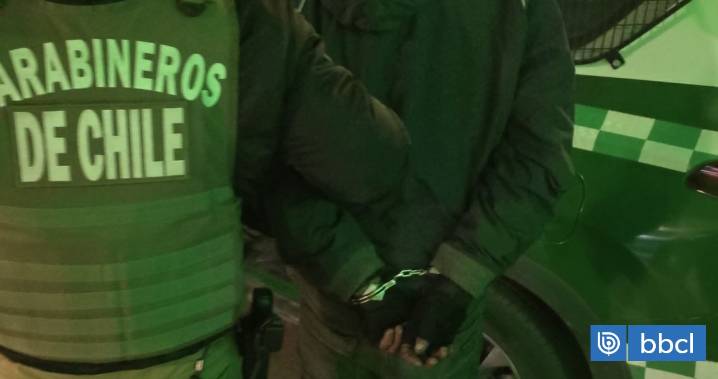 Detienen a sujeto que le disparó en el abdomen a su propia madre en Hualpén