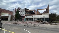 No injuries reported following building collapse in downtown Shawnee