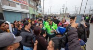 Vecinos de Lurín y VES protestan en el óvalo Chepén tras atentado a combi (FOTOS)