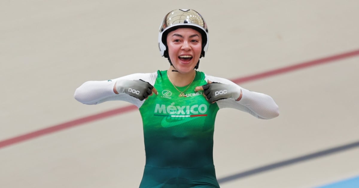 ¡Orgullo nacional! Yareli Acevedo se proclama campeona del mundo en ciclismo de pista