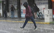 Malhumor, resignación y bromas: las reacciones de los bahienses por una nueva tormenta