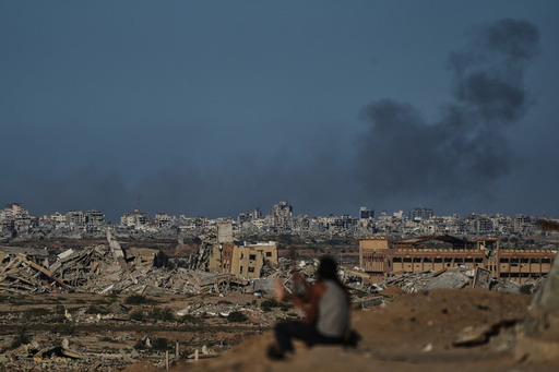 The Latest: Israelis and Palestinians mark 2 years of war