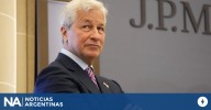 Llega el CEO del JP Morgan, uno de los bancos que le prestaría a la Argentina