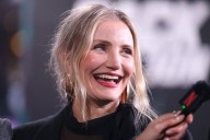 Cameron Diaz Wore Straight-Leg Jeans and a Utility Jacket