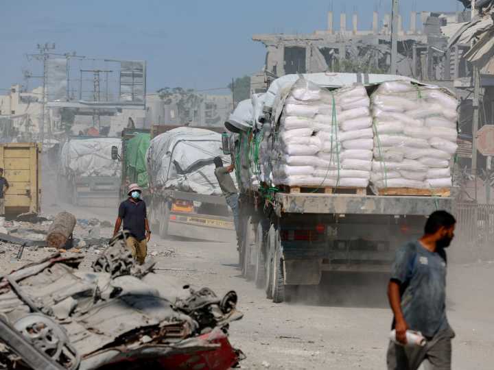 Israel imposes new Gaza aid restrictions as truce comes under strain
