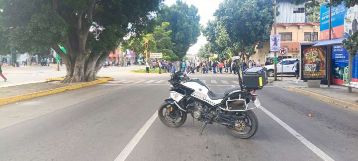 Reporta Policía Vial 7 bloqueos activos en la ciudad de Oaxaca