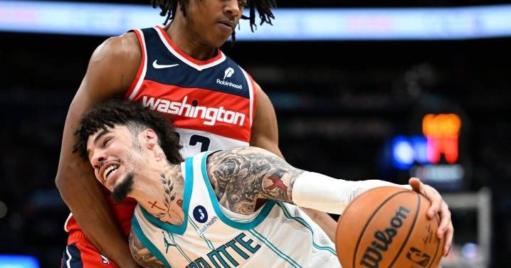LaMelo Ball's triple-double helps Hornets handle Wizards, 139