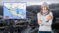 Frente frío número 10 llegará a México esta día con torbellinos y fuertes lluvias para 2 entidades