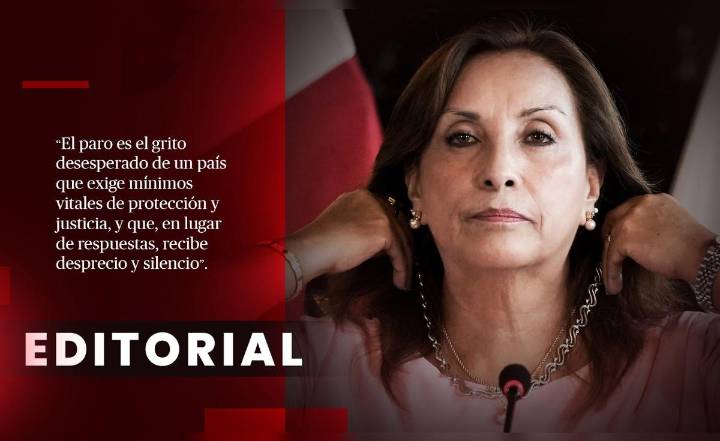 Boluarte decide mantenerse ajena a la realidad