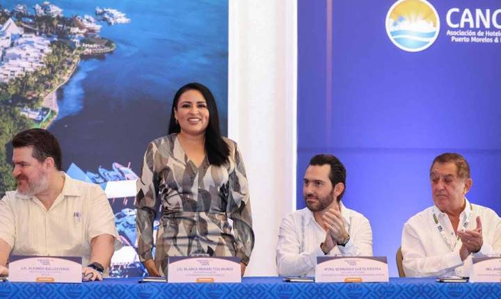 Fortalece Puerto Morelos su promoción turística con exitosa participación en el cancún Travel Mart: Blanca Merari