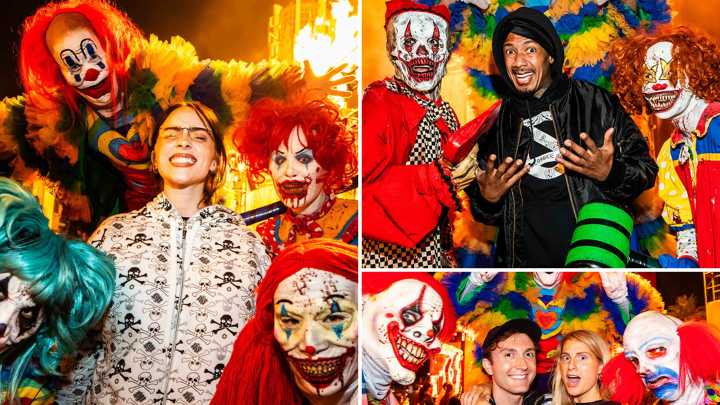 Celebs At Halloween Horror Nights 2025 ... Freaky Fun Photos!