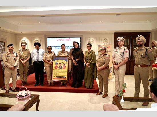Punjab Police launches flagship initiative ‘Cyber Jago’ to safeguard school children in digital space Photo Source: Babushahi Bureau [ FULL VIEW ]