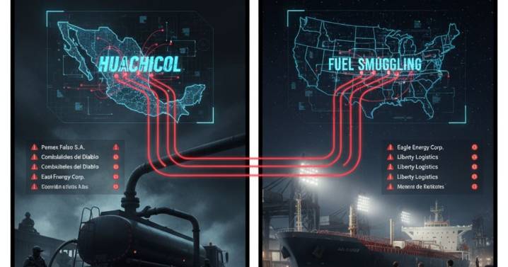 Cárteles usaron empresas mexicanas y de EU para traficar combustible, estas serían las compañías