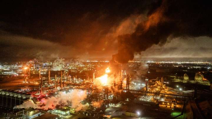 Massive fire at Chevron plant in El Segundo is contained