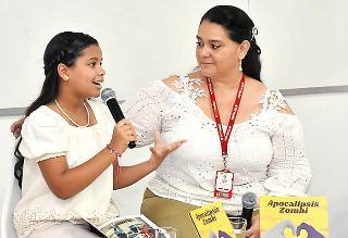 Violeta Orozco Solano, presente en la FilSMar