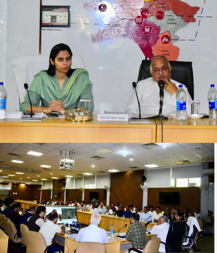 DC Reasi discusses Draft Master Plan; Emphasises Sustainable, Planned Urban Growth