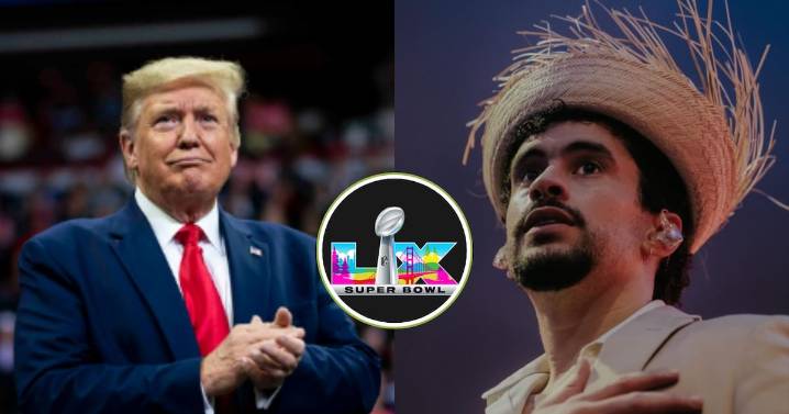 Trump anuncia despliegue de ICE durante el show de Bad Bunny en el Super Bowl LX