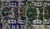 Satellite images show White House East Wing demolished for Trump's $300 million ballroom