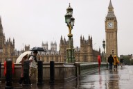 Storm Benjamin: London faces morning rush hour chaos as 50mph winds and torrential rain to hit capital