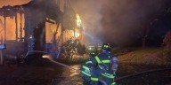 Fire destroys home in North Branford