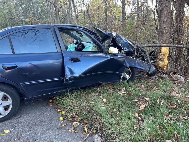 YPD: One taken to hospital as a precaution after crash